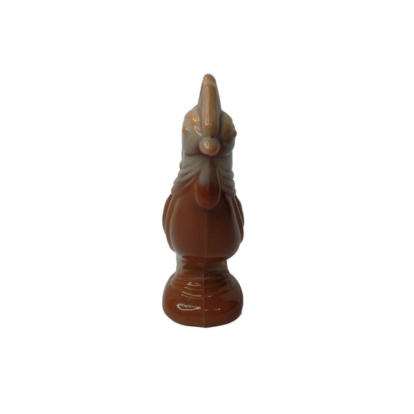 Fenton Rooster Cholate Brown Slag Special 100 Anniversary Edition - Picture 2 of 6